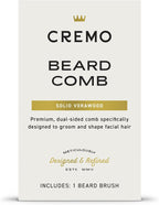 Cremo Beard Accessories, Dual-Sided Beard Comb Made from Verawood - Shape, Style And Groom Any Length Facial Hair
