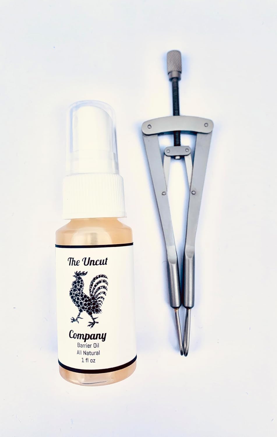 Phimosis stretching Tool for Tight Foreskin and exclusive Barrier Oil