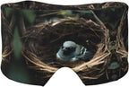 Little Bird nest Printed Sleep Eye and Ear Masks (26.8Ã—4.3 inches) Suitable for Travel, Yoga, Deep Rest Indoor and Outdoor