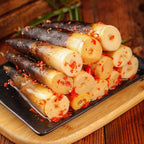 Hand Peeled Bamboo Shoots 200g/bag,Spicy and Crispy Bamboo Shoots with Pickled Peppers,Spicy Chinese Snacks,Fresh Mountain Peppers,Pickled Vegetables (Spiciness,2 pack)