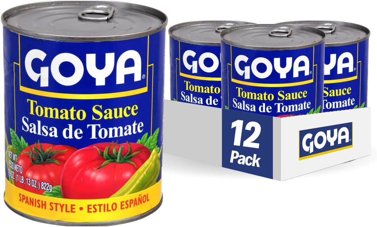 Goya Foods Tomato Sauce, Spanish Style 1.81 Pound (Pack of 12)
