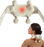 SKG H7 Ultra FSA Eligible Cordless Neck Massager for Pain Relief Deep Tissue, Shiatsu Shoulder Massager with Heat, Massage Tools for Trapezius, Lymphatic Drainage, Relaxation Therapy, HSA Items