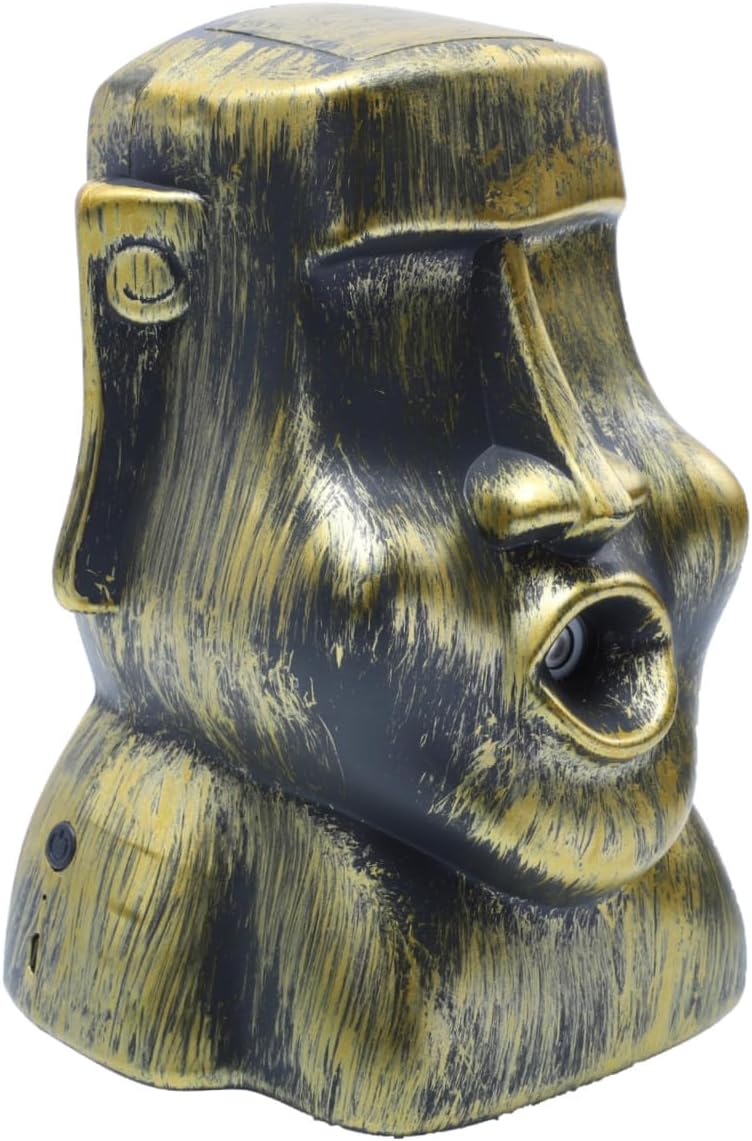 OUNONA Diffuser Moai Statue Air Humidifier for Home Durable Material Automatic Shut Off Level Control Decorative Humidifier for Relaxation and Skin Hydration