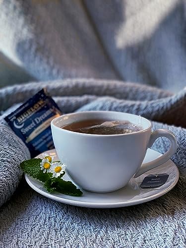 Bigelow Sweet Dreams Herbal Tea Bags, 20 Count Box (Pack of 6) Caffeine Free Herbal Tea, 120 Tea Bags Total