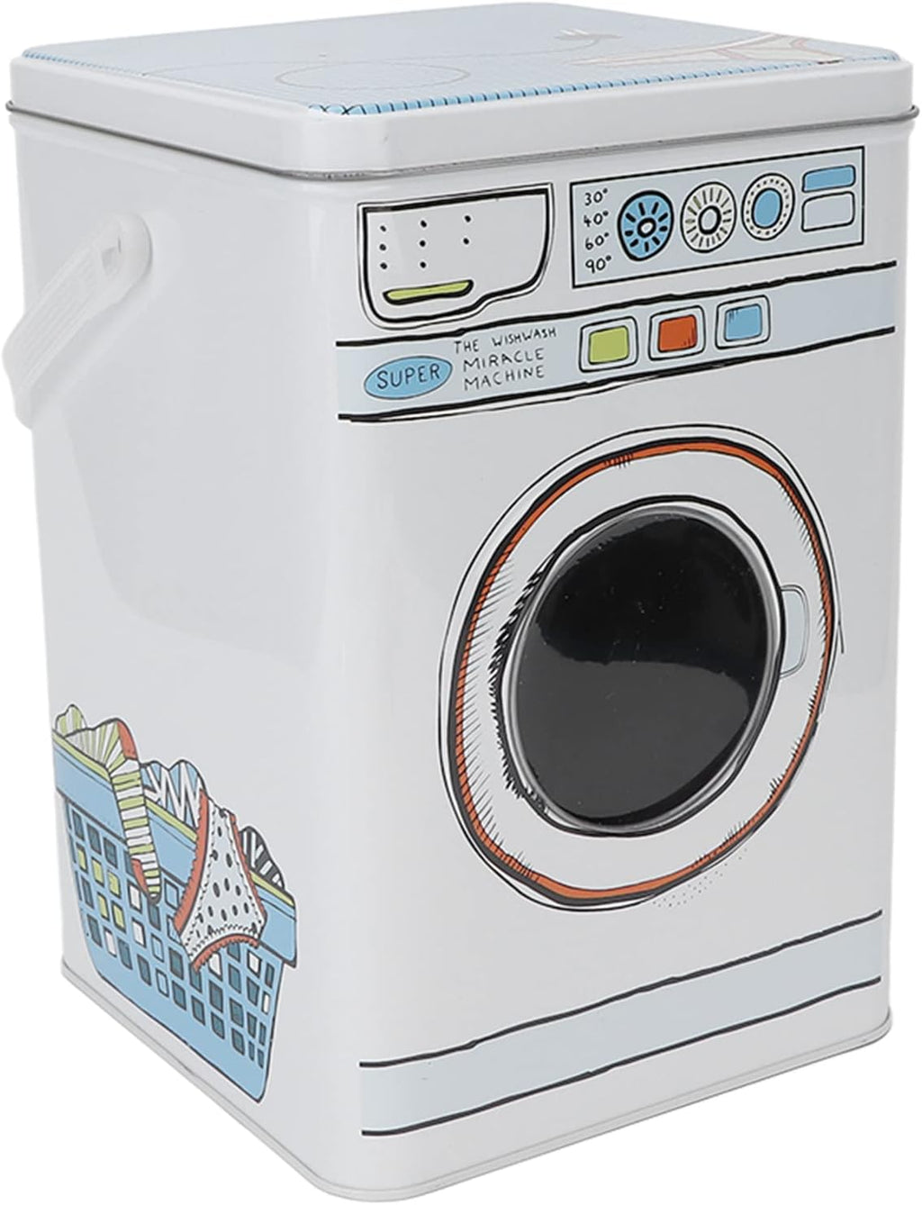 Laundry Powder Metal Box, Large Capacity Metal Laundry Detergent Canister Container, for Storing Washing Tablets
