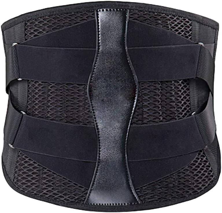 Reinforced Back Support Universal Fit Lumbar Brace for Muscle Pain & Posturing, Lower Back Belt for Lumbosacral Stability (Size : M)