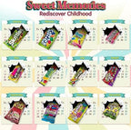 RETRO CANDY YUM Super Sour Candy Variety Pack - Assorted Sour Candy Box - Sour Candy Box for Birthday Gift Celebration, Thinking of You