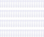Reusable Mini Make-up Spatulas, 100 pieces,Transparent.
