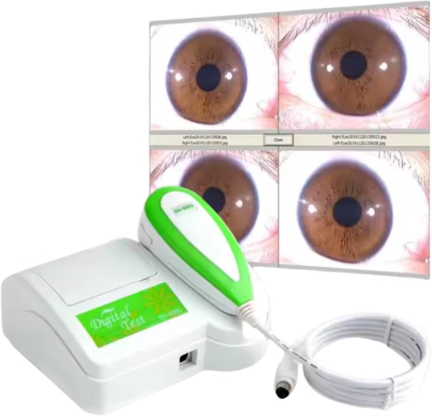 Iridology Camera Analyzer, 5.0 MP USB Iris Analyzer, Eye Iridology Camera, HD 30x Iris Lens Analysis Driver-Free English Analysis Pro Iris Software (English Iris Software)