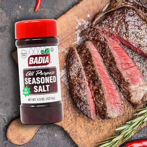 Badia Seasoned Salt, 4.5 oz – Savory Blend for Everyday Cooking