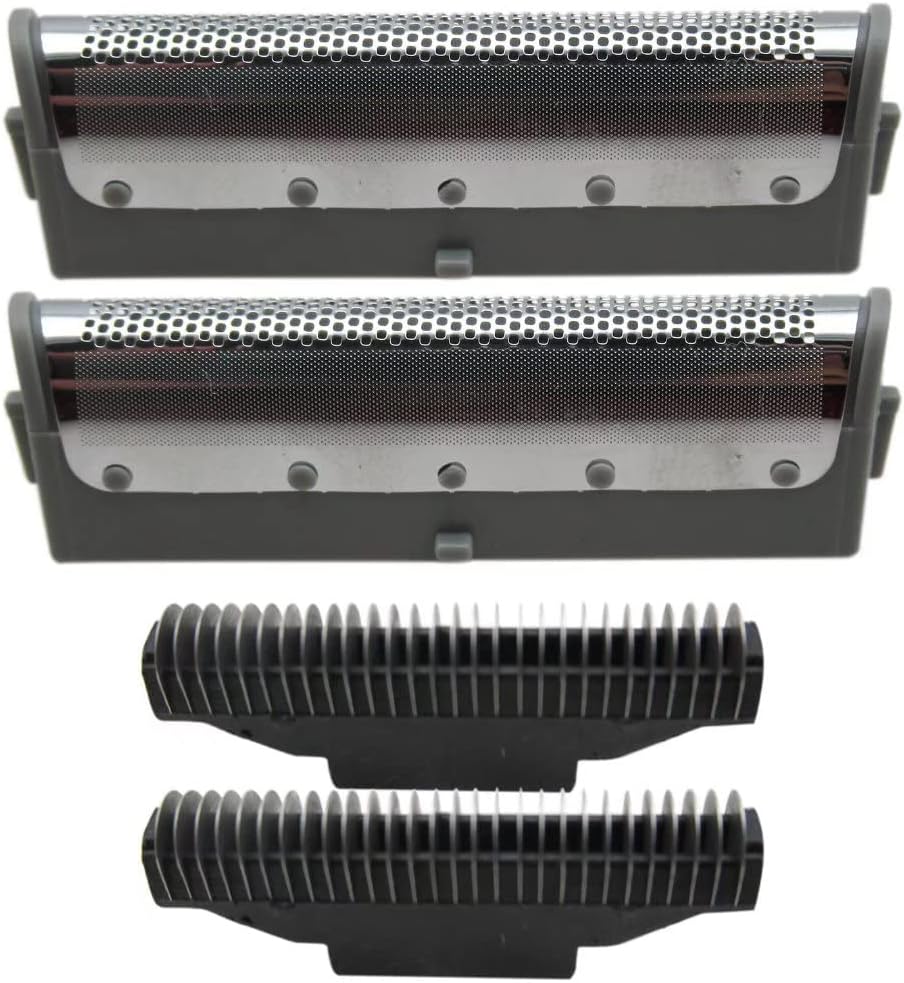 Foil and Cutter Replacement Head Compatible with Panasonic Dual Blade Shaver ES727, ES728, ES805, ES-RW30