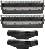 Foil and Cutter Replacement Head for Panasonic Dual Blade Sharp Shaver ES727, ES728, ES805, ES-RW30
