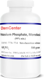 Potassium Phosphate, Monobasic, 99% min., 500 Grams