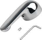 H79 Shower Handle Compatible with Delta Tub & Shower Single Metal Lever Handle, for Delta 1300/1400 Series Faucet Handle Replacement Chrome, Shower Replacement Parts with Screw & Wrench
