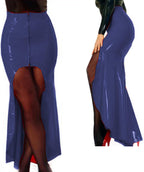 Mermaid Skirt Women Front Short and Back Long Skirst
