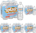 Splash Refresher Mandarin Orange Flavored Water, 16.9 Fl Oz, Plastic Bottle, Pack of 30