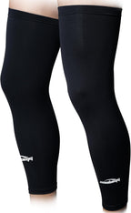 COOLOMG Sports Compression Leg Sleeve Basketball Football Long Knee Protection Knee Brace Undersleeve for Men & Women Youth