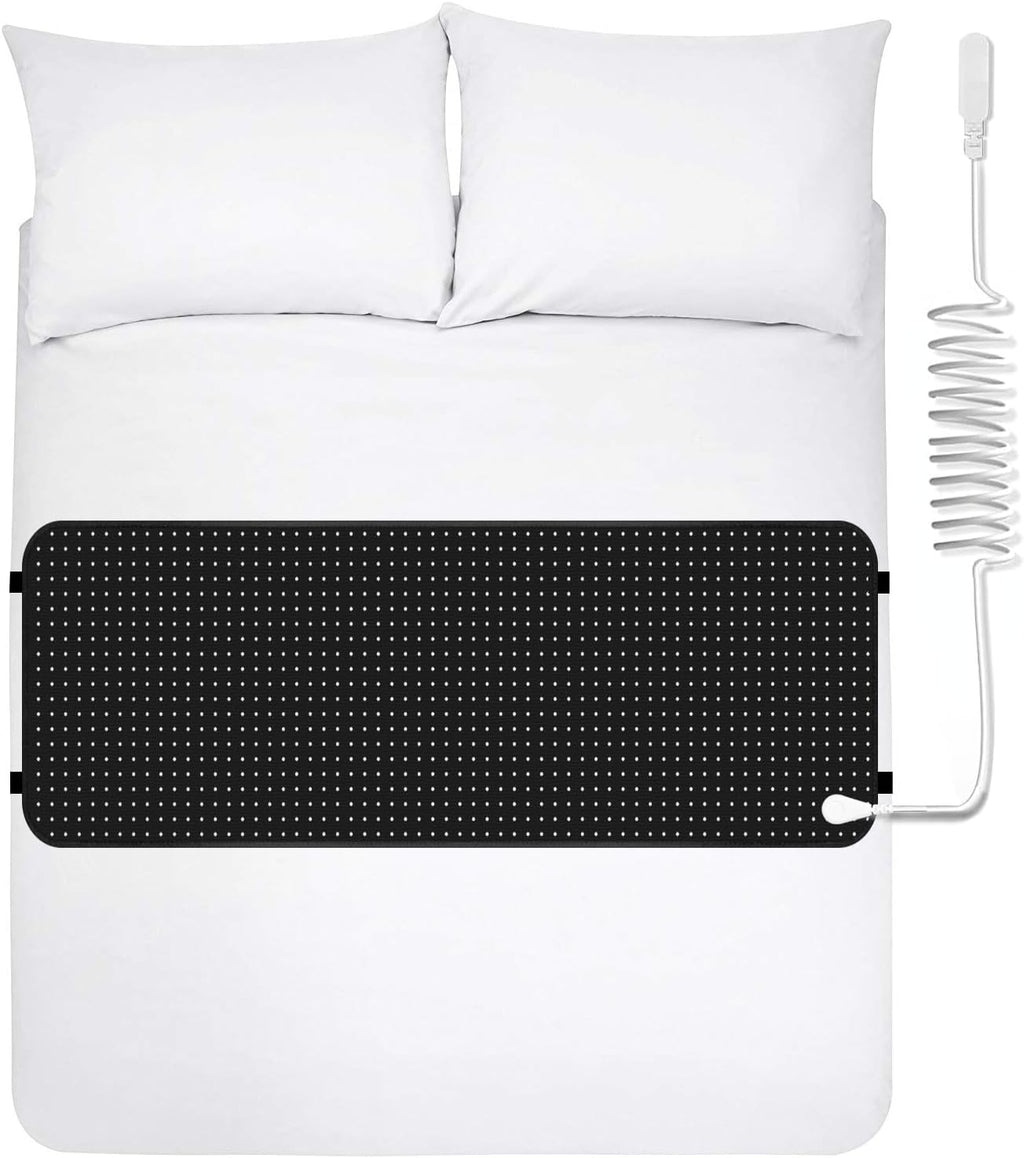 NIULAFR Grounding Mat for Bed, Queen Size Grounding Mattress Pad 27x78 Inch Earth Mat Improving Your Sleep & Health