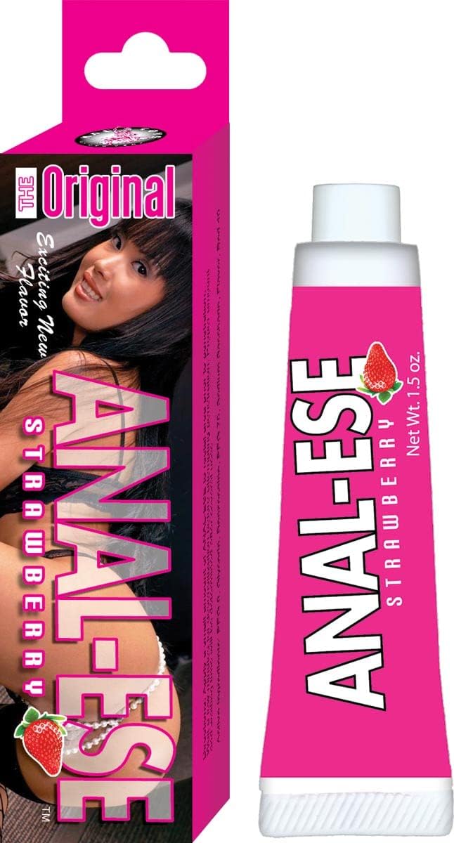 Nasstoys Anal-Ese Strawberry Gel, 1.5 Ounce