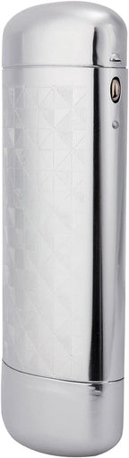 Philley Aluminum Metal Pocket Ultra-Light Silver Eyeglasses Glasses Case