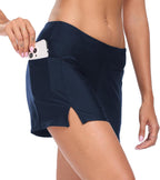 ChinFun Women's Board Shorts Swimswear Bottoms Tankini Swim Bathing Briefs Swimsuit Boardshorts Beach Trunks with Liner
