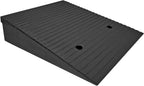 Electriduct 6" Mountable Rubber Threshold Ramp. Outdoor Curb Ramp for Cars, Bikes. Pair Needed for Wheelchair