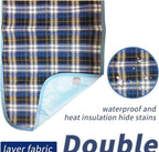 Adult Bibs for Eating,30" x 19.5"Large Feeding Adult Bibs,Reusable Washable Dining Clothing Protectors with Optional Crumb Catcher,Absorbent Apron for Seniors, Elderly or disabled(3 Pack)