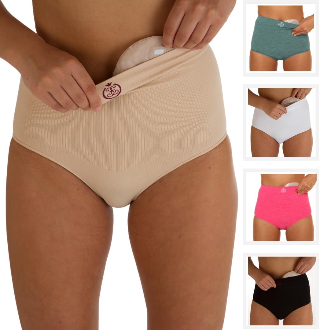 Comfizz High Waist Ostomy Underwear for Women | Level 1 - Light Support