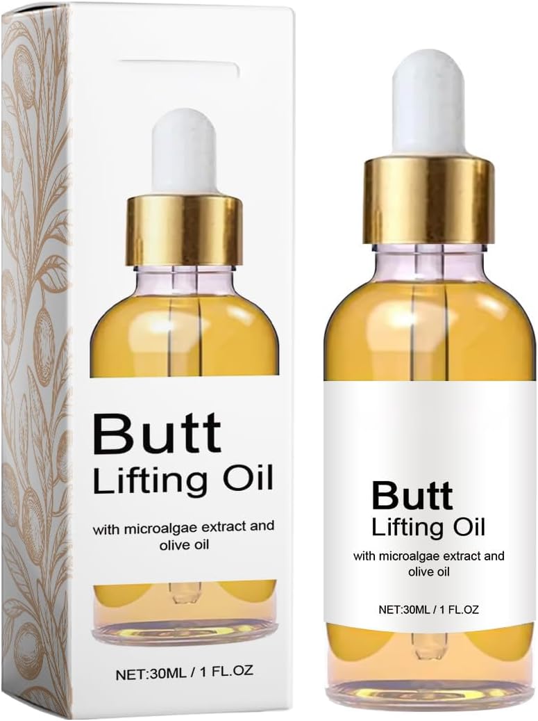 Buttocks Essential Oil, Butt Firming Enhancement Essential Oil for Women, Natural Herbal Hip Lift Up Massage Oil, Bigger Buttock Firm Massage Oil for Women, Hip up Oil