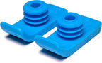 Lumex Walker Glide Skis - Medical Supplies, Rubber Feet for 1" Walkers, 1 Pair, Pack of 2, Blue, 603210B