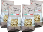 Casa Rovigatti Orecchiette, 100% Italian Durum Wheat Semolina Pasta, Bronze Extruded, Artisanal, 17.64 oz, 4 Pack