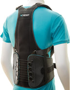 OSTEOFIX Thoracolumbar Spine Brace with Telescopic Aluminum Frame | Full T6–S1 Stabilization for Osteoporosis, Post-Surgical Recovery & Compression Fractures | Chest Strap & Effortless Core Compression System | Extra Large