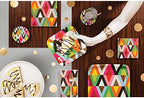 French Bull Viva with Candles- 3-Ply Luncheon Napkins, 20-Count