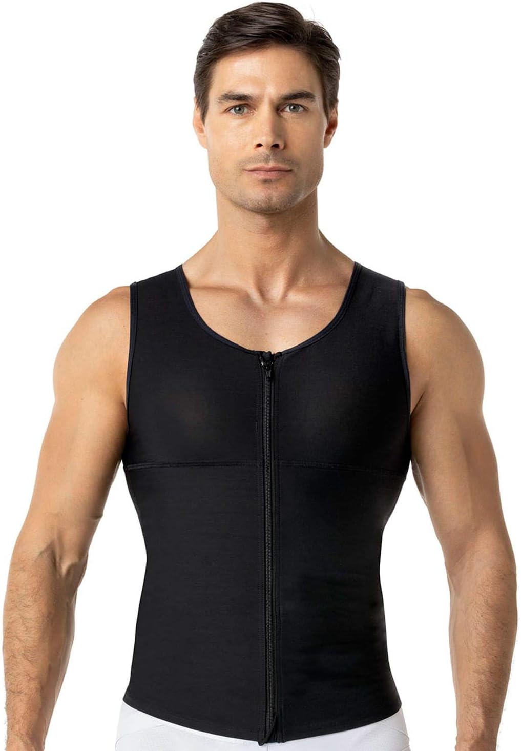 Leo Vest Shapewear For Men - Back Support Posture Corrector Body Shaper