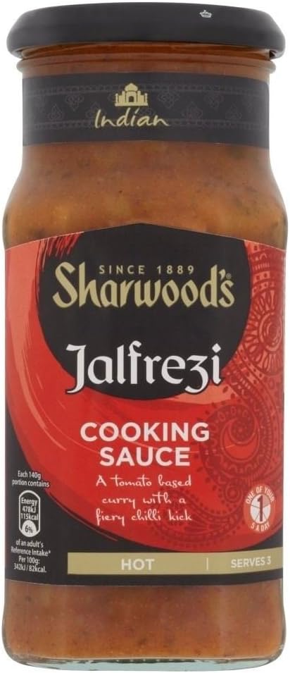 Sharwood's Cooking Sauce - Spicy Jalfrezi (420g) - Pack of 6