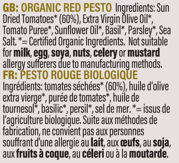 Biona Organic Red Pesto (Pack of 6)