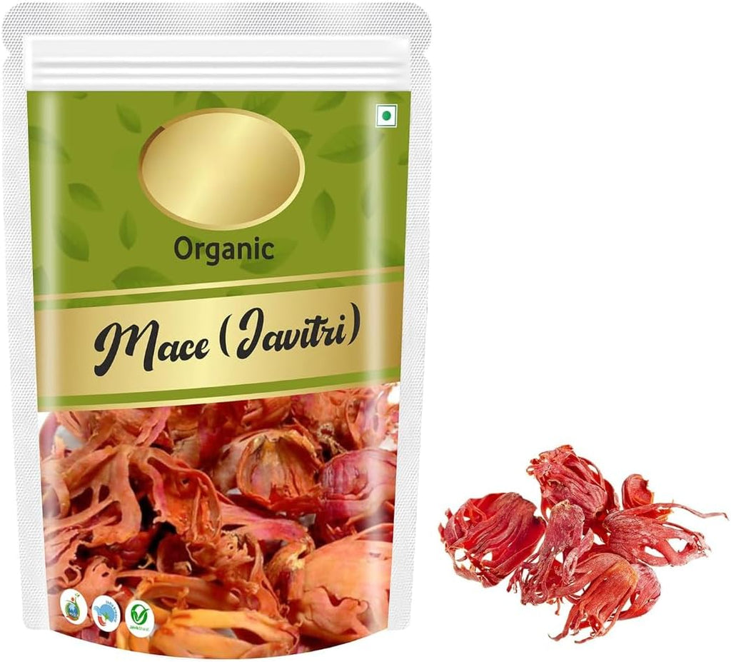 Generic Organic Dried Mace ((javitri Whole) Japitri flower whole, (Big Size Japatri) Indian authentic aromatic spice (50)