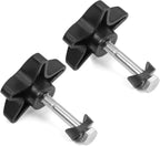 Rollator Walker Replacement Knobs for Wheels 2 Set Rollator Parts Knobs Drive with M6 Track Bolt Set