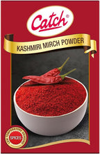 Catch Kashmiri Chilli Powder, 100g (3.52 oz) – Premium Kashmiri Lal Mirch for Vibrant Red Color & Mild Heat, Authentic Indian Ground Spice, Non-GMO & No Added Colors