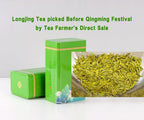 Dragonwell Longjing Tea(Ming Qian),Fresh Dragon Well Green Tea Leaf Picked Before Qingming,Tea Farmer Direct Sale, 4.41 oz./125g,明前龙井