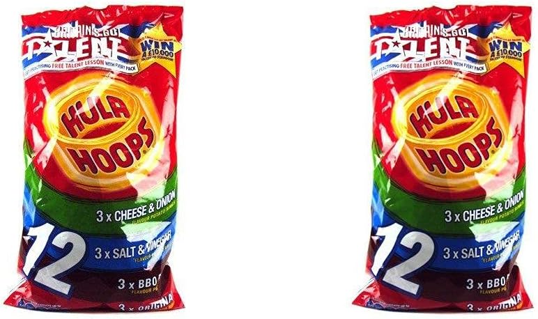 KP Hula Hoops Classic Variety 12 Pack Set of 2
