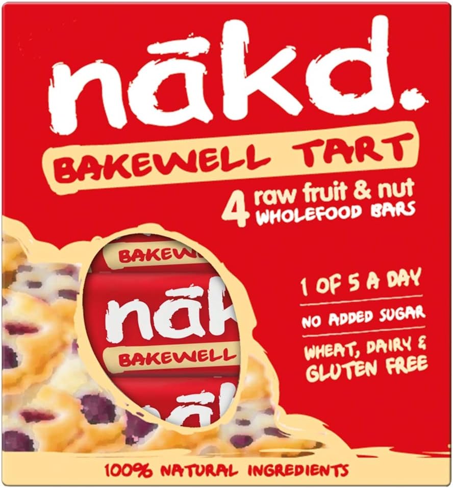 Nakd Bakewell Multipack Tart, 140 g