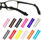 Eyewear Retainer Eyeglass Temple Tip for Kids and Adults Silicone Anti Slip Holder for Glasses Piece Ear Hook - 12 Pairs