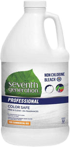 Single Seventh Generation Professional Non Chlorine Bleach, Free and Clear, Unscented, Color-Safe, 64 Fluid Ounce - 1 Each