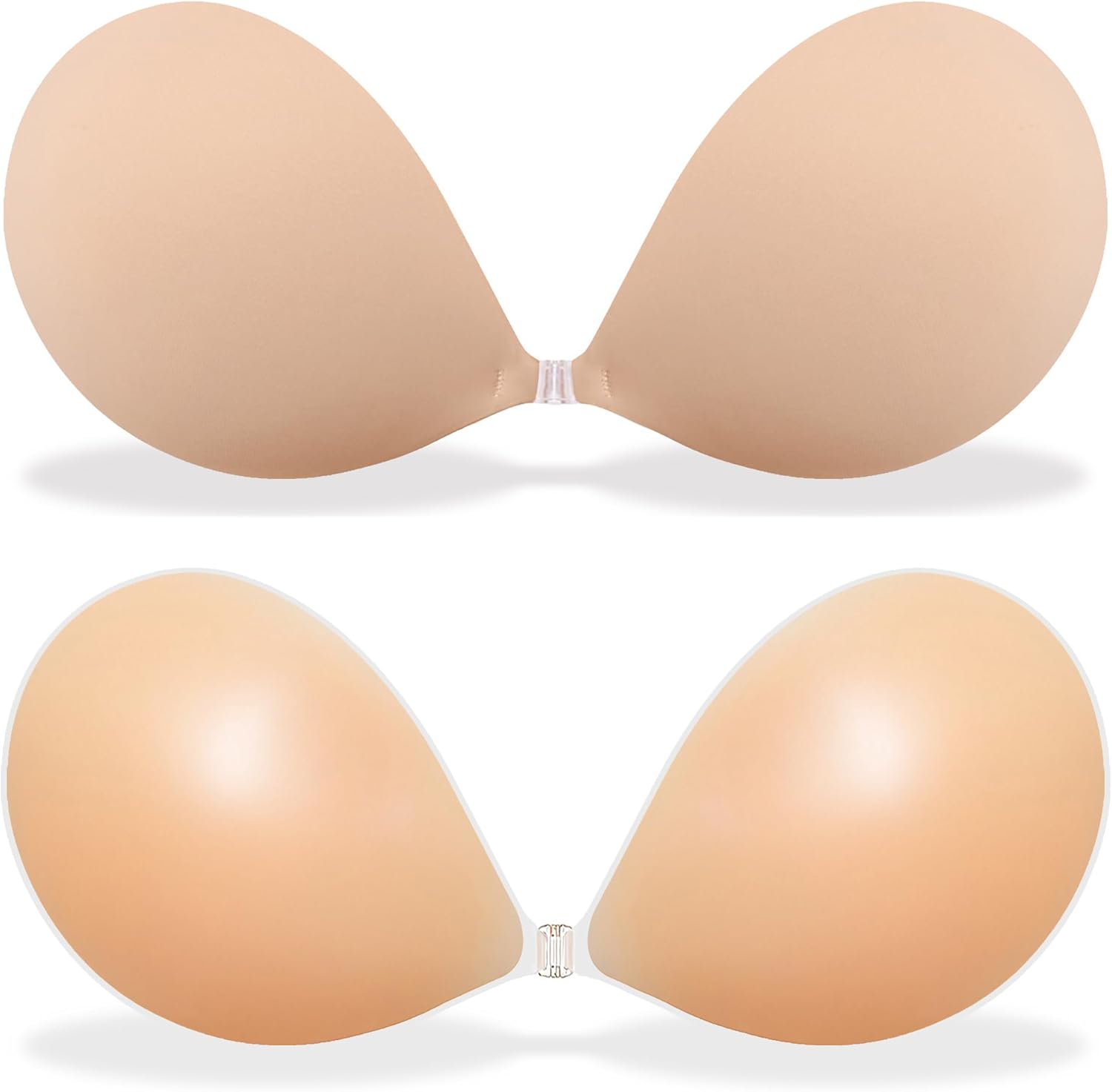 MITALOO Adhesive Bra Invisible Sticky Strapless Push up Backless Reusable Silicone Covering Nipple Bras