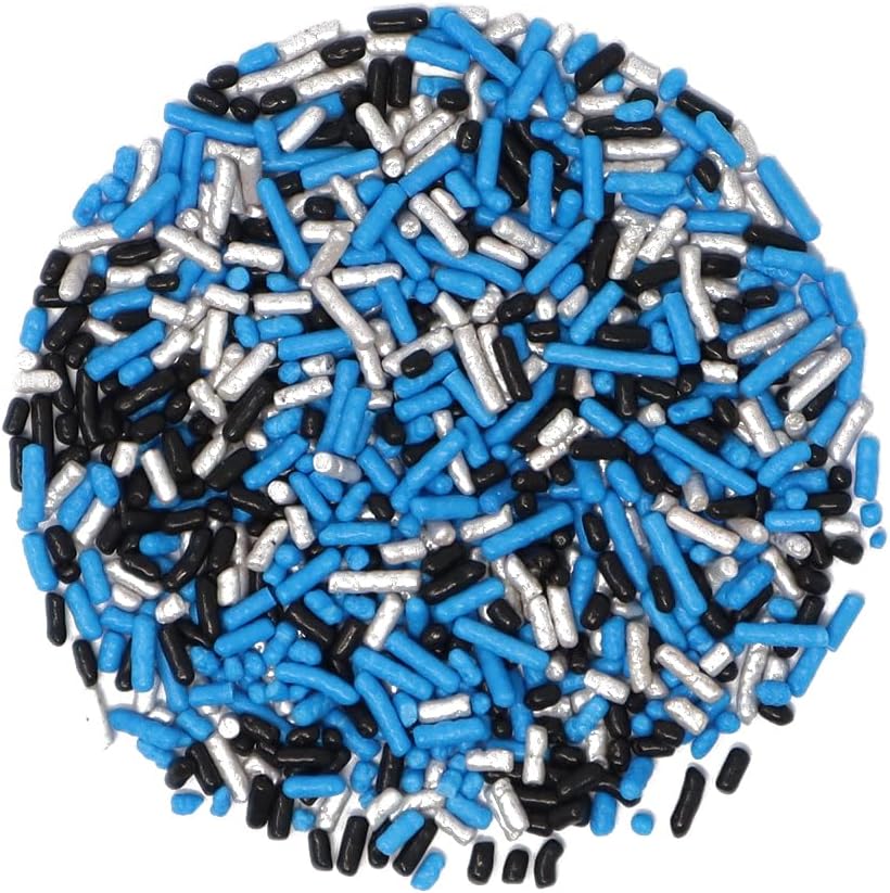 Mystic Sprinkles The Big Game Jimmy Mix 3oz Bottle (Blue, Silver & Black)