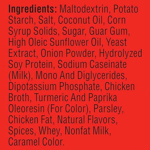 SOUP SECRETS Lipton Instant Soup Cream of Chicken 4 Count For a Warm Cup of Soup Only 60 Calories Per Serving 2.4 oz