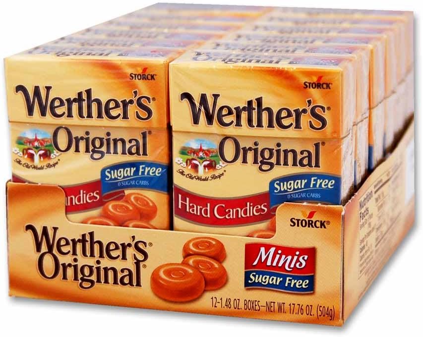 Werthers Sugar Free Mini Caramel Candies