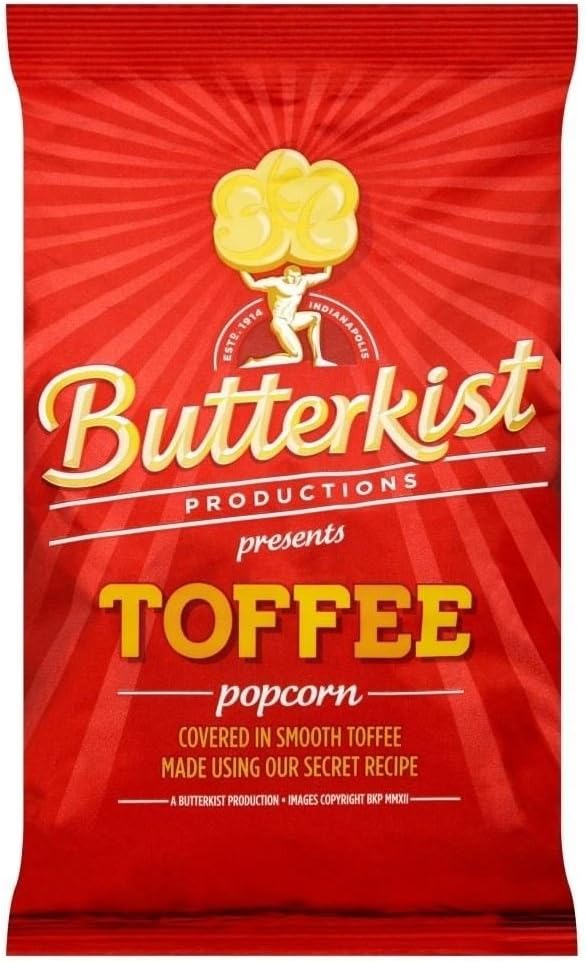 Butterkist Toffee Popcorn 200g Bag