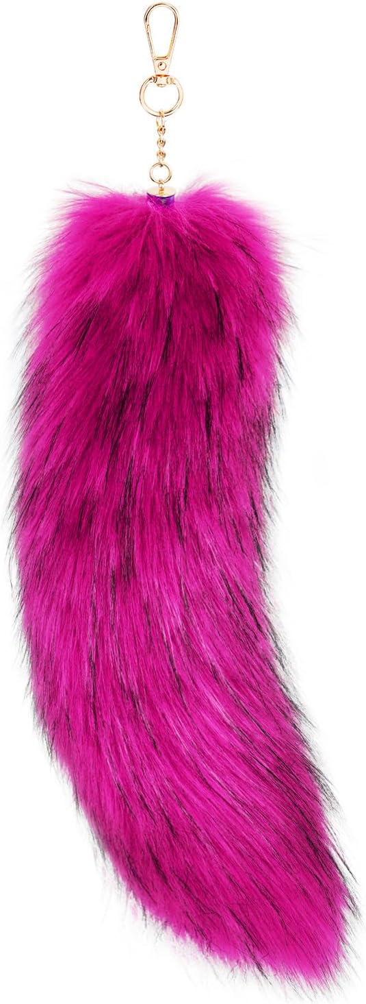 Yookat Faux Fox Tail Artificial Fox Tail Faux Cat Tail Fox Tail Cosplay for Halloween Costume